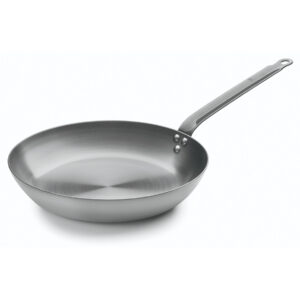 מחבת ברזל קלאסי עגול איכותי, Iron Steel, 24 Lacor Spain